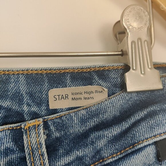 Mavi Star Iconic High Rise Mom Jeans Women's Size 29 - Picture 3 of 12